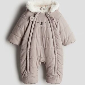 H&M PADDED BABY BUNTING / Size 6 m